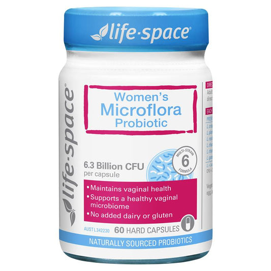 Life-Space Womens Microflora Probiotic 60 Capsules