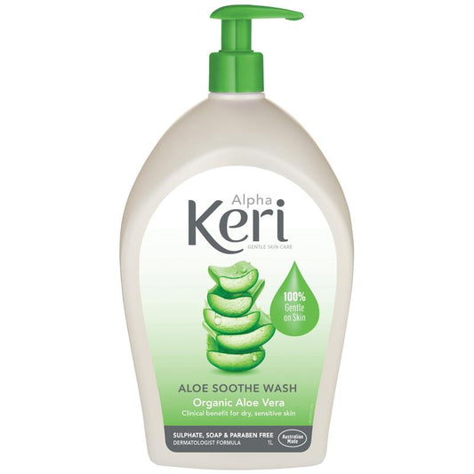 Alpha Keri Aloe Soothe Gentle Wash 1 Litre